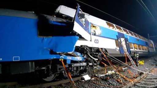 Чехия: железнодорожная катастрофа