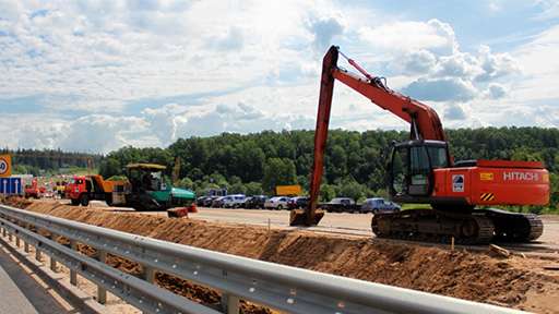 Ремонт федеральной дороги “Балтия” возобновят весной будущего года
