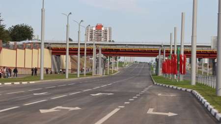 В Витебске сдали в эксплуатацию дорогу, строительство которой началось еще 6 лет назад