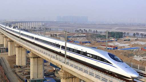 В Китае создали систему стрелочного перевода для поездов «на ходу»