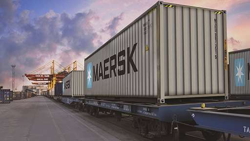 Maersk реализовал первый грузовой ж/д маршрут Китай-Грузия