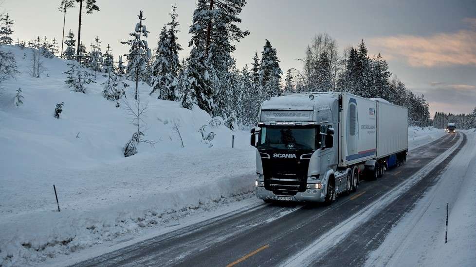 2,4 евро в час вместо положенной минимальной ставки за каботаж для иностранных водителей грузовиков в Норвегии