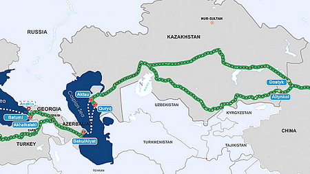 Перевозчики Азербайджана обошли Россию и отправились в Европу