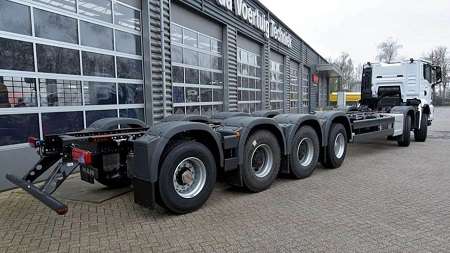 Сертифицированная MAN компания из Нидерландов изготовила необычный грузовик