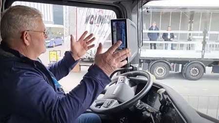 DAF представил тестовый экземпляр автоматизированного грузовика