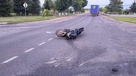 Авария с участием мотоцикла и грузовика произошла в Гродненском районе  