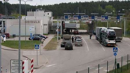 Минфин Эстонии поддержал идею МВД закрыть автомобильный пункт пропуска «Койдула» на границе с Россией