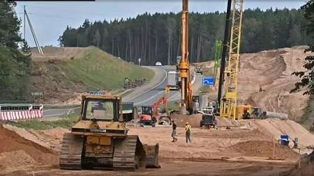 Трасса М-3 Минск-Витебск после реконструкции станет бетонной и четырехполосной
