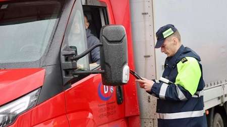 В Гродненской области проводится рейд за соблюдениями ПДД грузовиками
