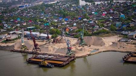 В порту Ташара под Новосибирском построят интермодальный логистический центр
