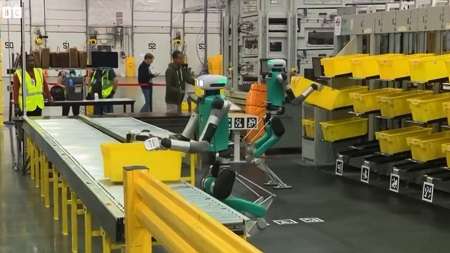 Amazon тестирует на складах робота-помощника