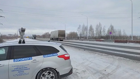 Камеры ГИБДД на крышах машин. Повсеместный контроль на автодорогах России