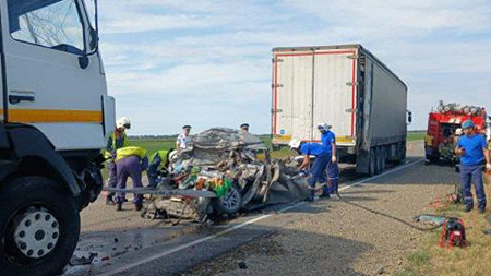 Водитель МАЗа убил 5 человек. В Краснодарском крае возбуждено уголовное дело после ДТП с двумя фурами