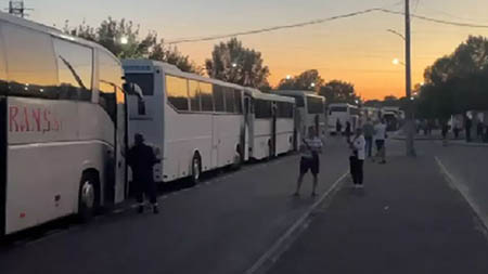 Из Бреста в Тересполь наблюдается рост числа полупустых автобусов