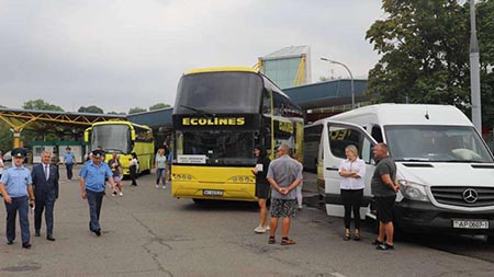На границе с Польшей образовалась беспрецедентная очередь автобусов