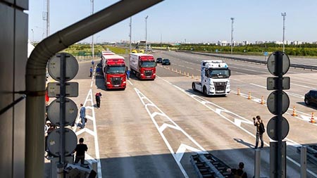В 2024 году беспилотные грузовики преодолели почти 3 миллиона километров