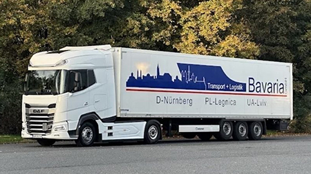 В Германии была похищена фура с грузом с платной стоянки